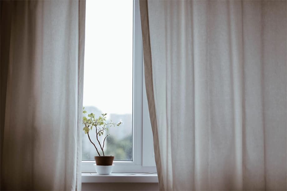 Ventanas en un espacio residencial